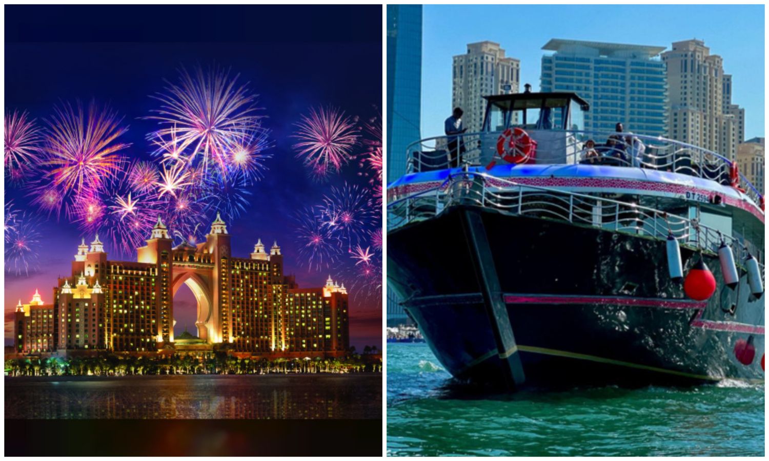 Early Bird Promo - New Year's Eve Dubai Marina Premium Luxury Yacht Cruise