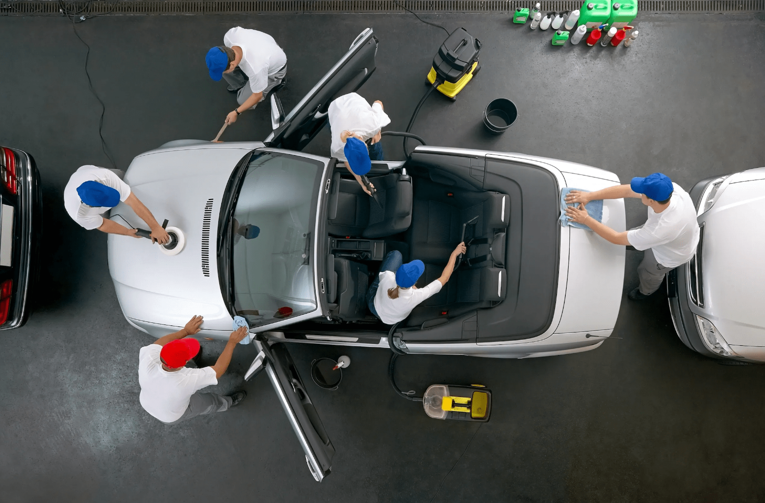 Full Car Detailing (Interior, Exterior) with Meguiars Products for AED179 In Deira