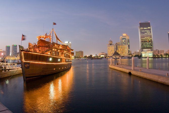 Rustar (Royal Boat) Dhow Cruise with Dinner Buffet in Deira Creek