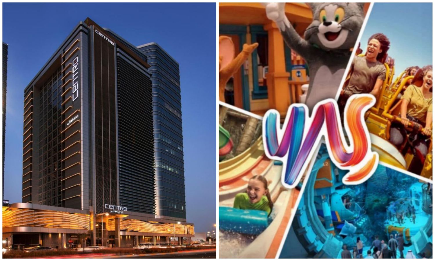 Staycation - Centro Capital Centre By Rotana, Abu Dhabi - 1 Night Stay with 2 Yas Parks Access