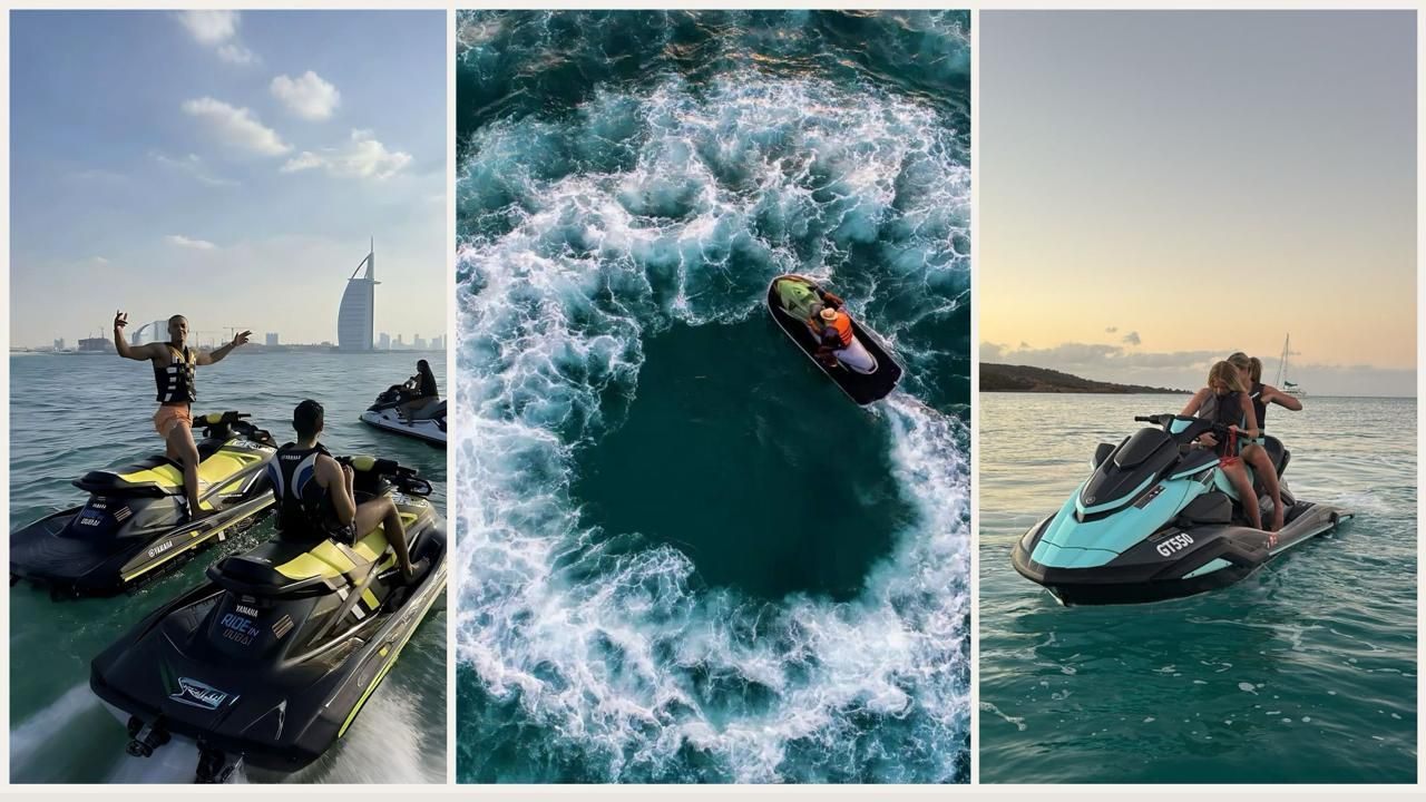 Jet Ski & Water Splash Jet Car Adventures - Dubai Harbour